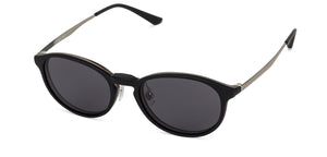 Grey Round Full Rim Unisex Eyeglasses by Lenskart Air-143087