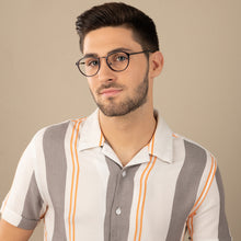 Load image into Gallery viewer, Maroon Round Full Rim Unisex Eyeglasses by Lenskart Air LA-143094