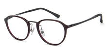 Load image into Gallery viewer, Maroon Round Full Rim Unisex Eyeglasses by Lenskart Air LA-143094