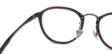Load image into Gallery viewer, Maroon Round Full Rim Unisex Eyeglasses by Lenskart Air LA-143094