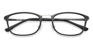 Black Rectangle Full Rim Wide Unisex Eyeglasses by Lenskart Air-143096