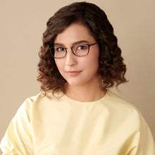 Load image into Gallery viewer, Brown Rectangle Full Rim Unisex Eyeglasses by Lenskart Air-143097
