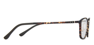 Brown Rectangle Full Rim Unisex Eyeglasses by Lenskart Air-143097