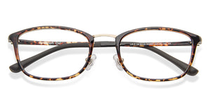 Brown Rectangle Full Rim Unisex Eyeglasses by Lenskart Air-143097