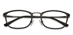 Black Rectangle Full Rim Unisex Eyeglasses by Lenskart Air LA-143099