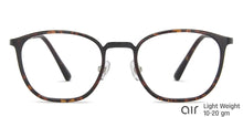 Load image into Gallery viewer, Brown Rectangle Full Rim Unisex Eyeglasses by Lenskart Air LA-143100