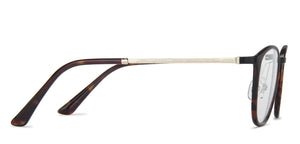 Brown Rectangle Full Rim Unisex Eyeglasses by Lenskart Air LA-143100