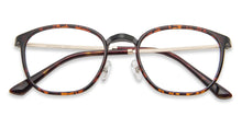 Load image into Gallery viewer, Brown Rectangle Full Rim Unisex Eyeglasses by Lenskart Air Computer Glasses-147785
