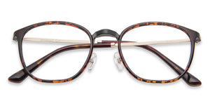 Brown Rectangle Full Rim Unisex Eyeglasses by Lenskart Air Computer Glasses-147785