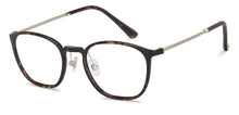 Load image into Gallery viewer, Brown Rectangle Full Rim Unisex Eyeglasses by Lenskart Air LA-143100