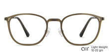 Load image into Gallery viewer, Green Rectangle Full Rim Unisex Eyeglasses by Lenskart Air-143102