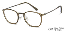 Load image into Gallery viewer, Green Rectangle Full Rim Unisex Eyeglasses by Lenskart Air-143102