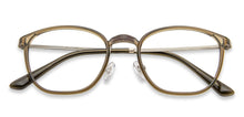 Load image into Gallery viewer, Green Rectangle Full Rim Unisex Eyeglasses by Lenskart Air-143102