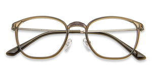 Green Rectangle Full Rim Unisex Eyeglasses by Lenskart Air-143102