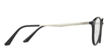 Load image into Gallery viewer, Black Round Full Rim Wide Unisex Eyeglasses by Lenskart Air LA-143107