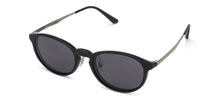 Load image into Gallery viewer, Black Round Full Rim Wide Unisex Eyeglasses by Lenskart Air LA-143107