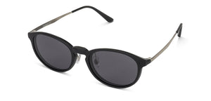 Black Round Full Rim Wide Unisex Eyeglasses by Lenskart Air LA-143107
