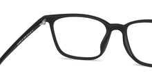 Load image into Gallery viewer, Black Wayfarer Full Rim Unisex Eyeglasses by Lenskart Air-146281