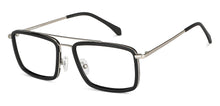 Load image into Gallery viewer, Black Rectangle Full Rim Unisex Eyeglasses by Lenskart Air-146273