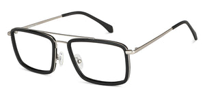 Black Rectangle Full Rim Unisex Eyeglasses by Lenskart Air-146273