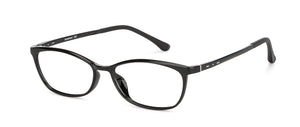 Black Cat Eye Full Rim Medium Unisex Eyeglasses by Lenskart Air-146280