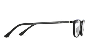 Black Cat Eye Full Rim Medium Unisex Eyeglasses by Lenskart Air-146280