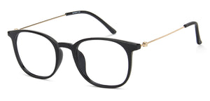 Black Wayfarer Full Rim Unisex Eyeglasses by Lenskart Air-146284
