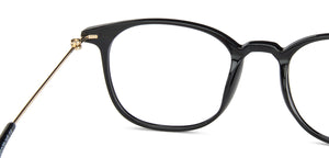 Black Wayfarer Full Rim Unisex Eyeglasses by Lenskart Air-146284