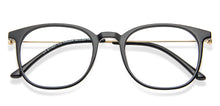 Load image into Gallery viewer, Black Wayfarer Full Rim Unisex Eyeglasses by Lenskart Air-146284