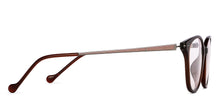 Load image into Gallery viewer, Brown Cat Eye Full Rim Medium Women Eyeglasses by Lenskart Air-146272