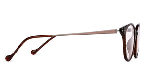 Brown Cat Eye Full Rim Medium Women Eyeglasses by Lenskart Air-146272