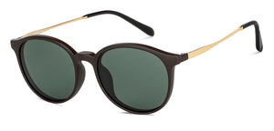 Brown Round Full Rim Unisex Eyeglasses by Lenskart Air-140279
