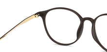 Load image into Gallery viewer, Brown Round Full Rim Unisex Eyeglasses by Lenskart Air-140279