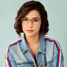 Load image into Gallery viewer, Blue Round Full Rim Unisex Eyeglasses by Lenskart Blu-147809