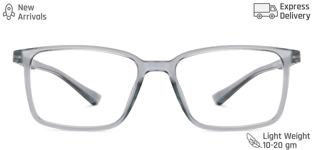 Blue Round Full Rim Unisex Eyeglasses by Lenskart Blu-147809