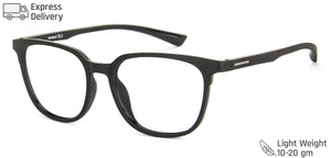 Black Square Full Rim Unisex Eyeglasses by Lenskart Blu-146461