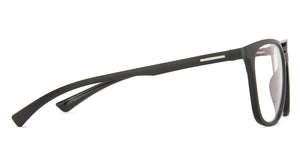 Black Square Full Rim Unisex Eyeglasses by Lenskart Blu-146461