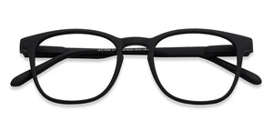 Black Wayfarer Full Rim Unisex Eyeglasses by Lenskart Blu-148702