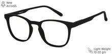 Load image into Gallery viewer, Black Wayfarer Full Rim Unisex Eyeglasses by Lenskart Blu-148702