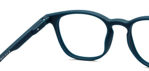 Navy Wayfarer Full Rim Unisex Eyeglasses by LENSKART HUSTLR-208961