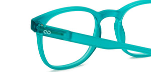 Blue Lagoon Wayfarer Full Rim Unisex Eyeglasses by LENSKART HUSTLR-208963