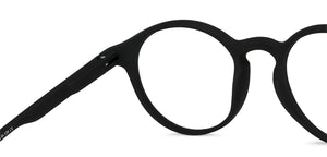 Black Round Full Rim Unisex Eyeglasses by Lenskart Blu-148706