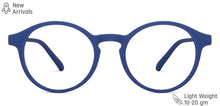 Load image into Gallery viewer, Blue Round Full Rim Unisex Eyeglasses by Lenskart Blu-148707