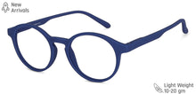 Load image into Gallery viewer, Blue Round Full Rim Unisex Eyeglasses by Lenskart Blu-148707