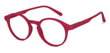 Load image into Gallery viewer, Red Round Full Rim Unisex Eyeglasses by Lenskart Blu-148708