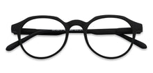 Load image into Gallery viewer, Black Round Full Rim Unisex Eyeglasses by Lenskart Blu-148710