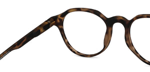 Tortoise Round Full Rim Unisex Eyeglasses by Lenskart Blu-148711