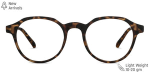 Tortoise Round Full Rim Unisex Eyeglasses by Lenskart Blu-148711