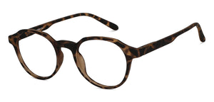 Tortoise Round Full Rim Unisex Eyeglasses by Lenskart Blu-148711
