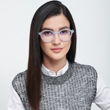 Load image into Gallery viewer, Blue Round Full Rim Unisex Eyeglasses by Lenskart Blu-148712